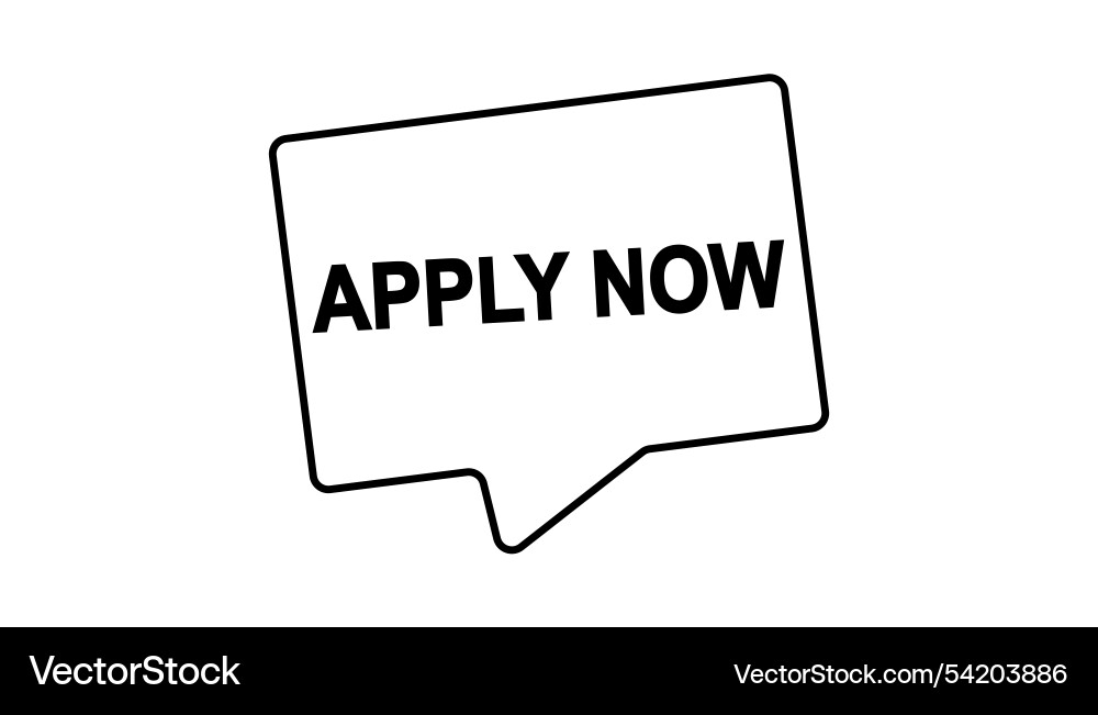 Apply now button web banner templates Vector Image