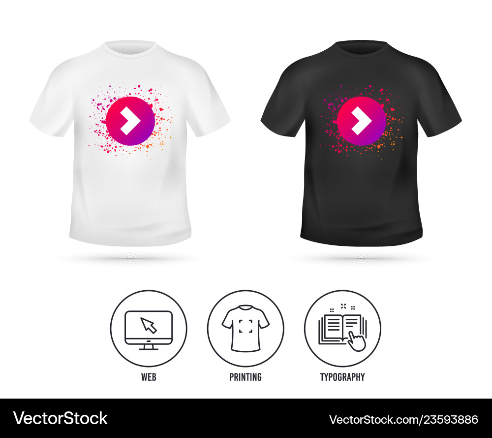 Arrow sign icon next button navigation symbol Arrow sign icon next button navigation symbol vector image