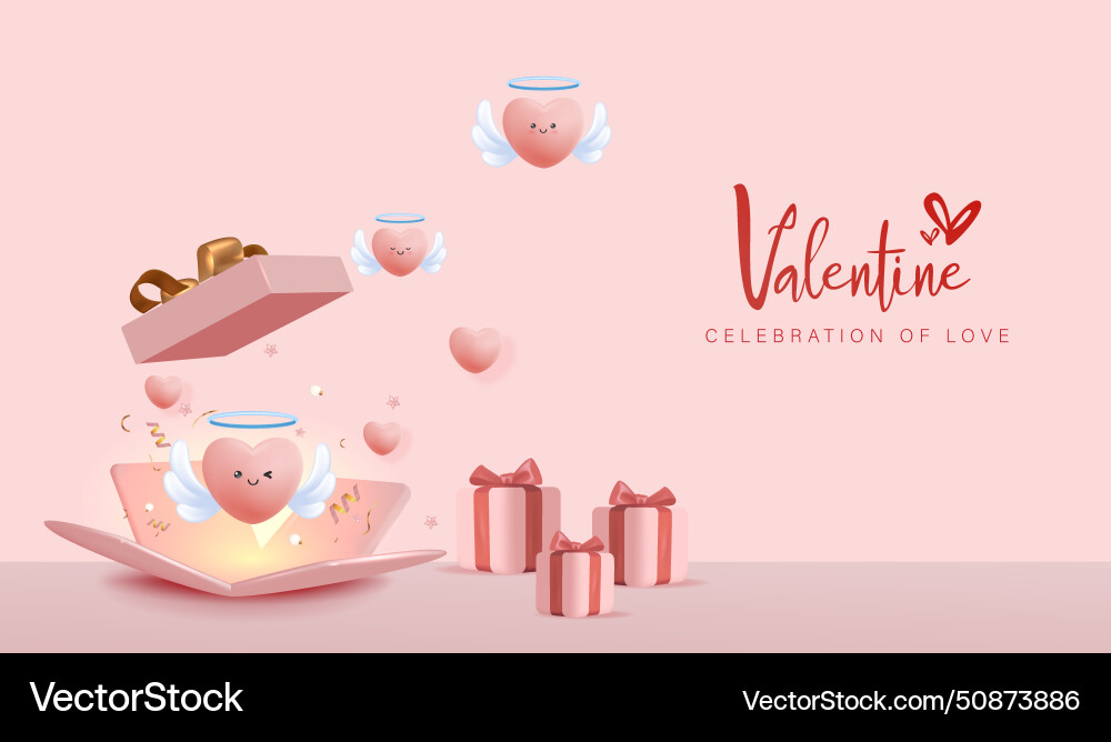 Valentines day design Vector Image