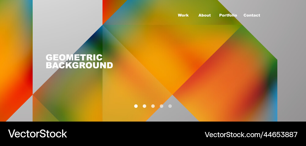 Dynamic lines triangles rectangles geometric Dynamic lines triangles rectangles geometric vector image