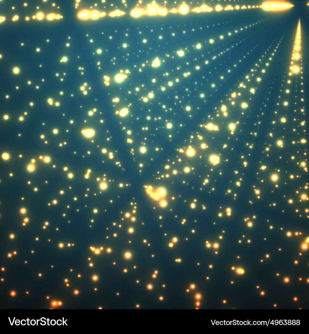 Abstract background matrix of glowing Vector Image