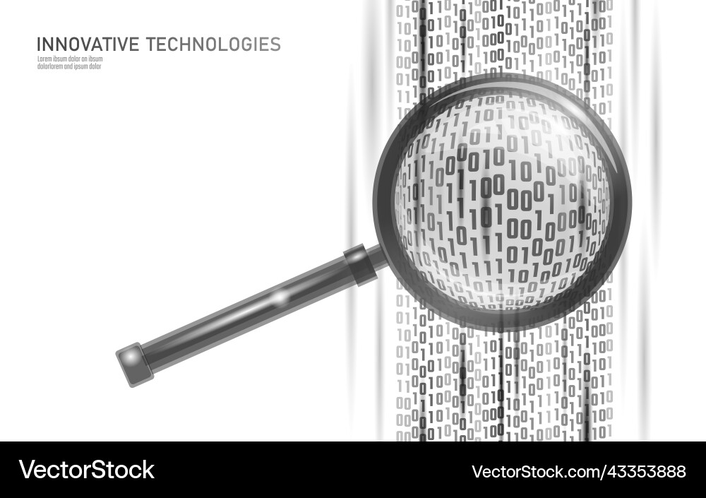 Big data analysis information cloud computing Big data analysis information cloud computing vector image