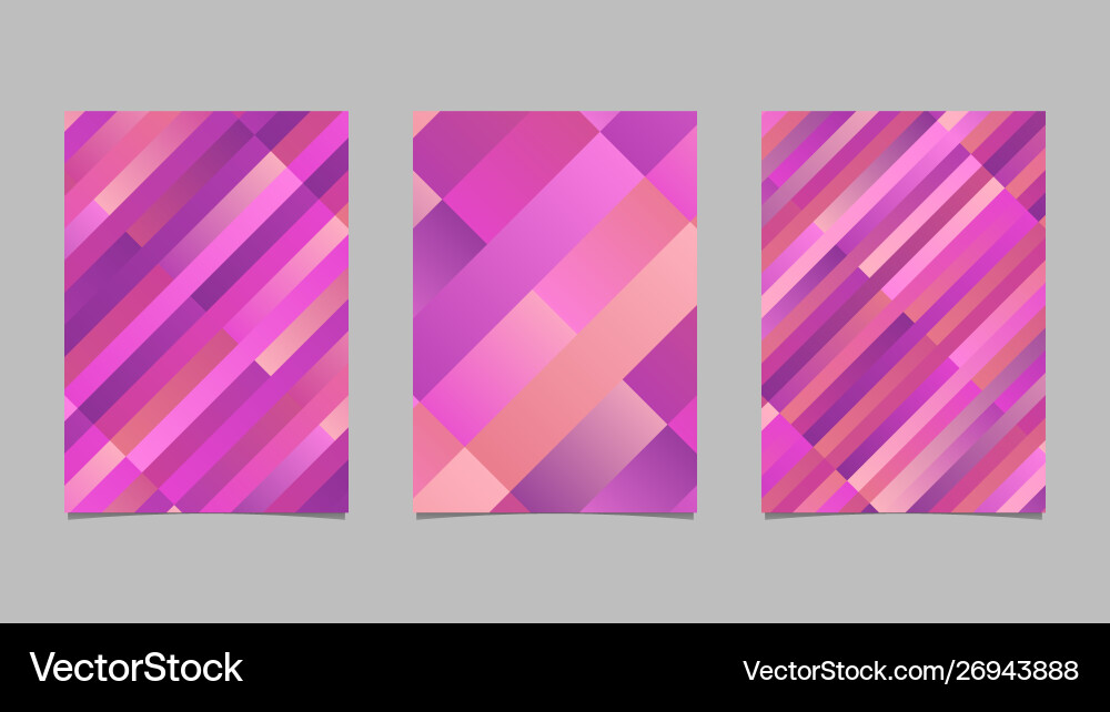 Gradient modern trendy diagonal rectangle page vector image