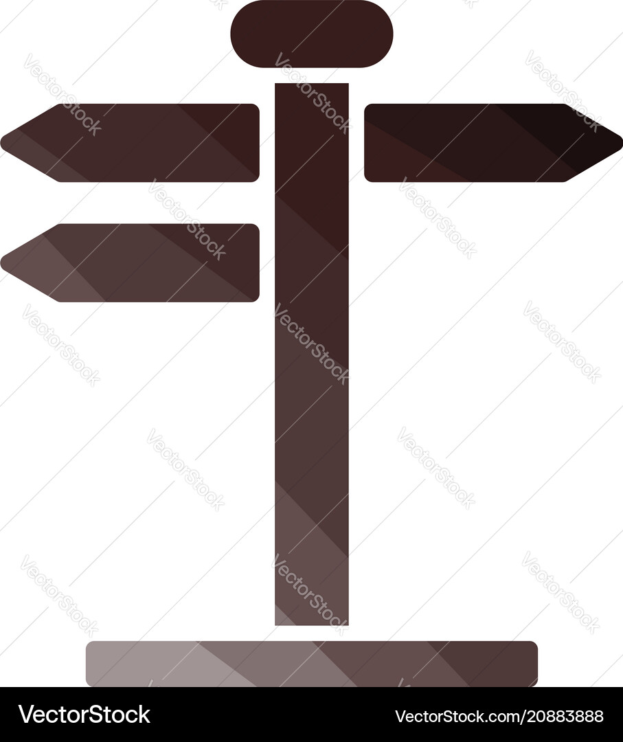 Pointer stand icon Pointer stand icon vector image