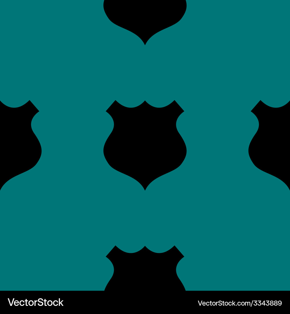 Shield web icon flat design seamless gray pattern vector image
