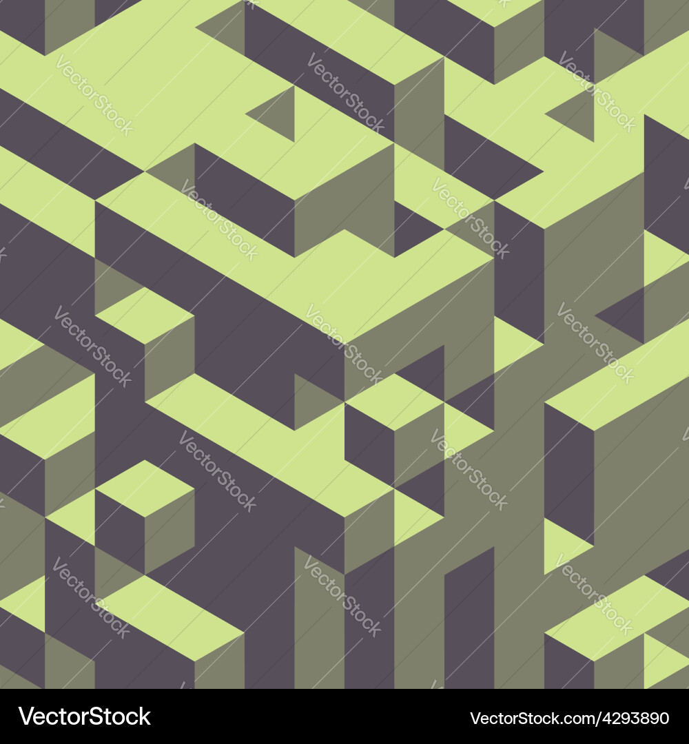 Abstract geometrical 3d colorful background Vector Image