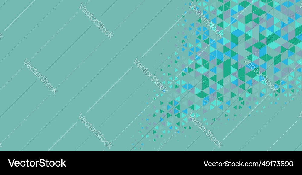 Abstract triangle colorful background Vector Image