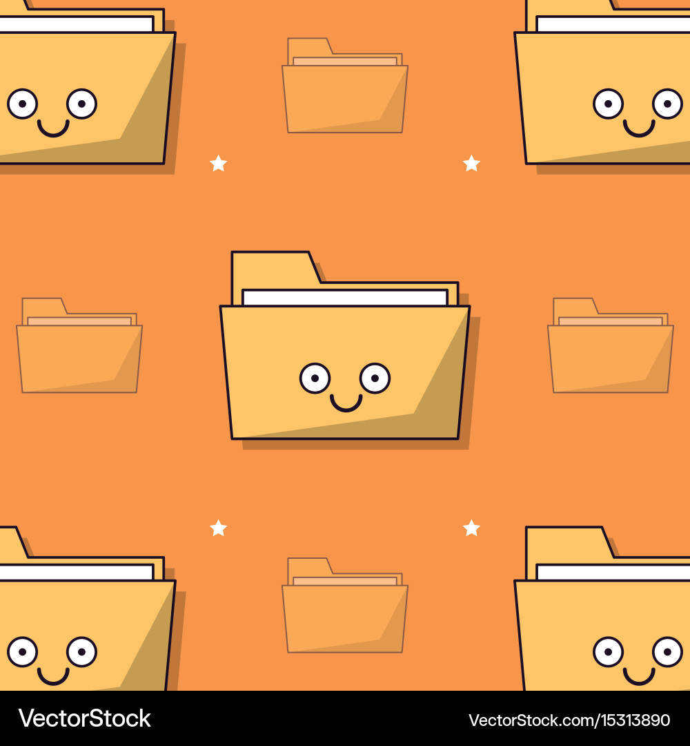 Colorful background with pattern of animated vector image
