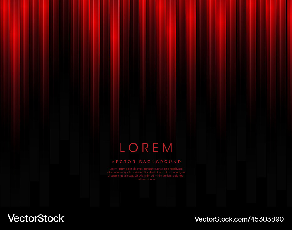 Dynamic Red Gradient Background vector image