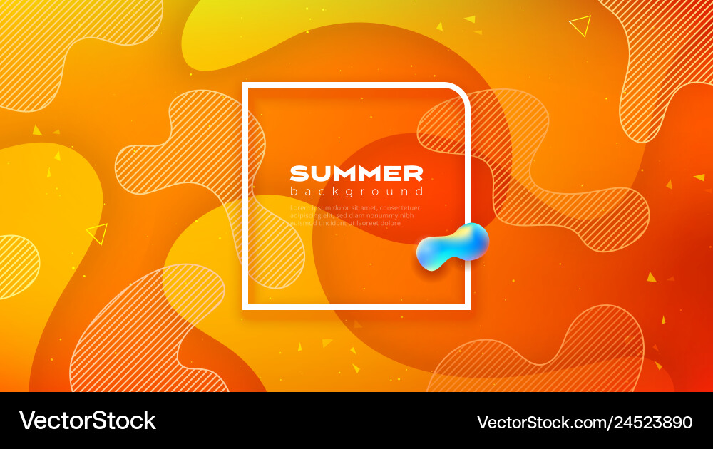 Fluid Color Gradient Background Vector Image