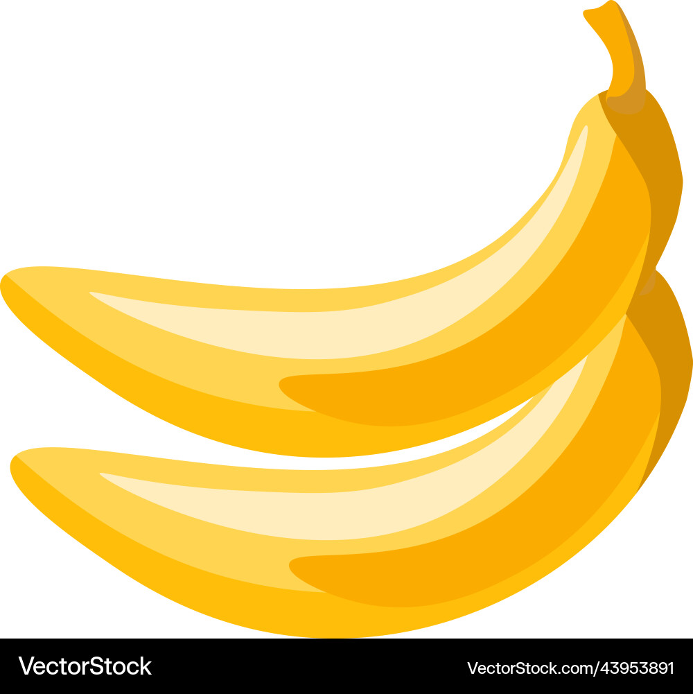 Banana Obst tropische und exotische Speisen Banana Obst tropische und exotische Speisen vektorbild