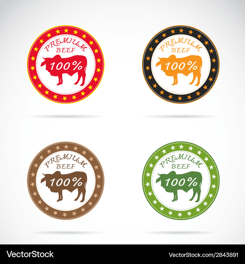 Cow beef 2 Vector Image