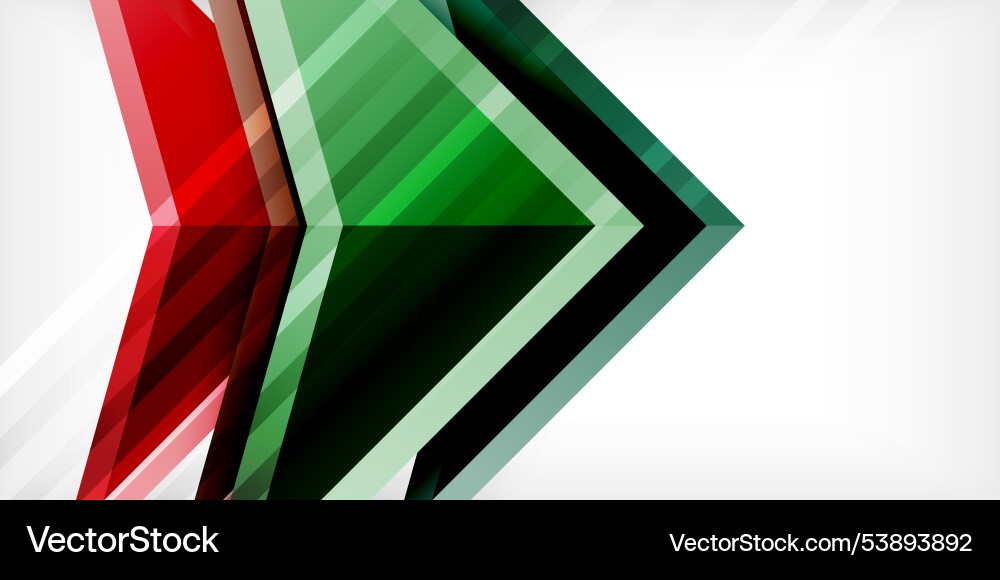 Abstract background color triangles and arrows Abstract background color triangles and arrows Vector Image