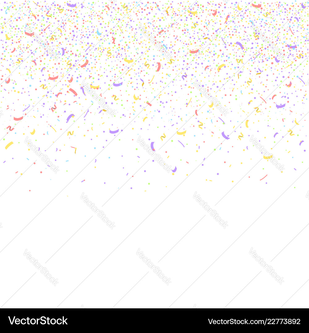 Bunte Konfetti Hintergrund Bunte Konfetti Hintergrund vektorbild