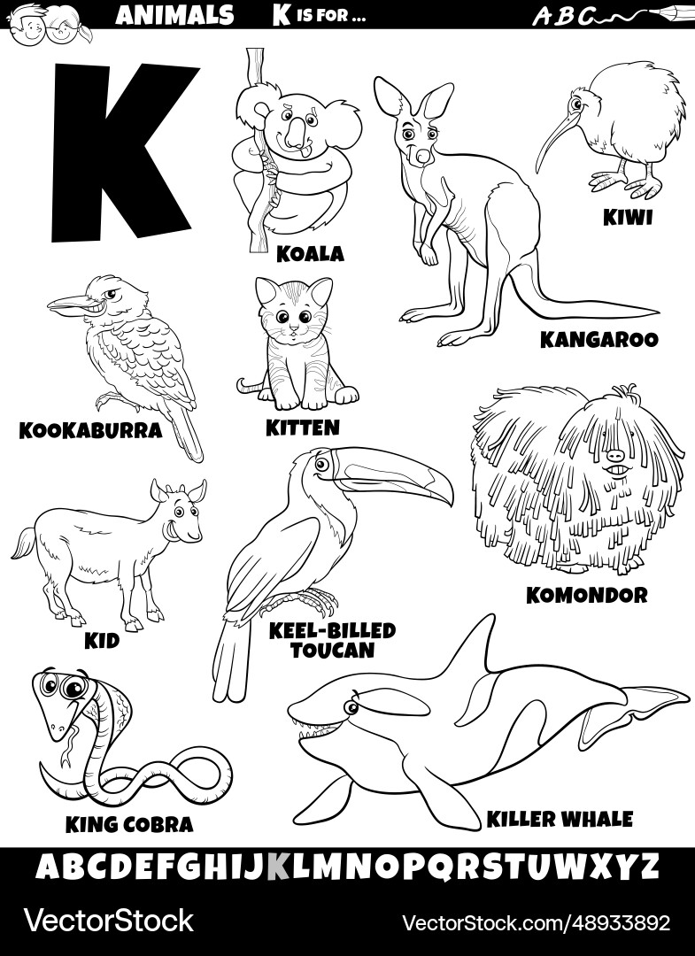 Letter K Coloring Pages - Superstar Worksheets, image size:785x1080