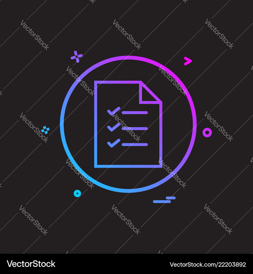 File basic icon design File basic icon design vector image