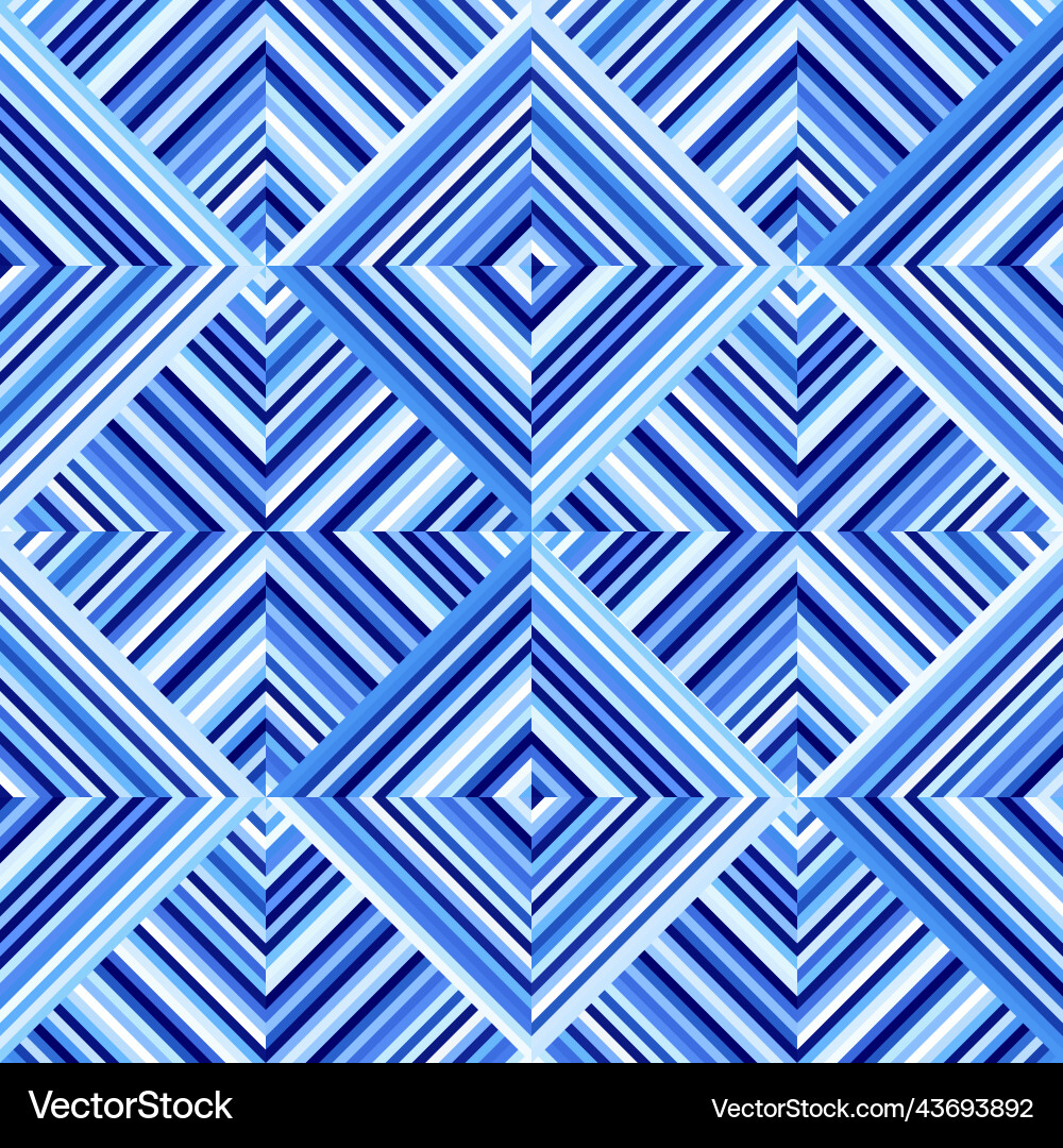 Geometric wavy abstract pattern polygonal square Geometric wavy abstract pattern polygonal square Vector Image
