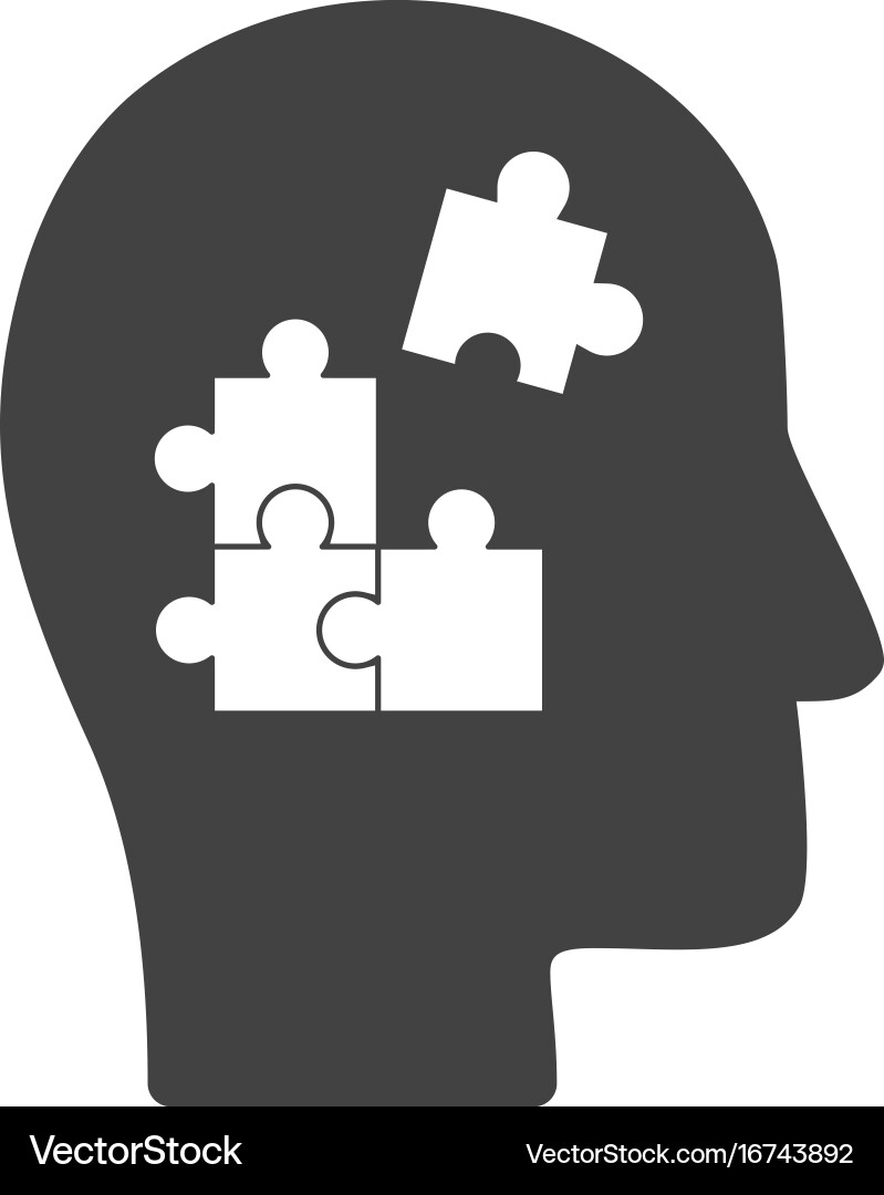 Problem solving vector image
