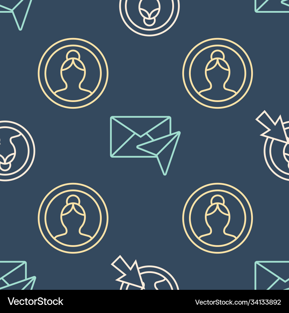 Set line create account screen Set line create account screen vector image