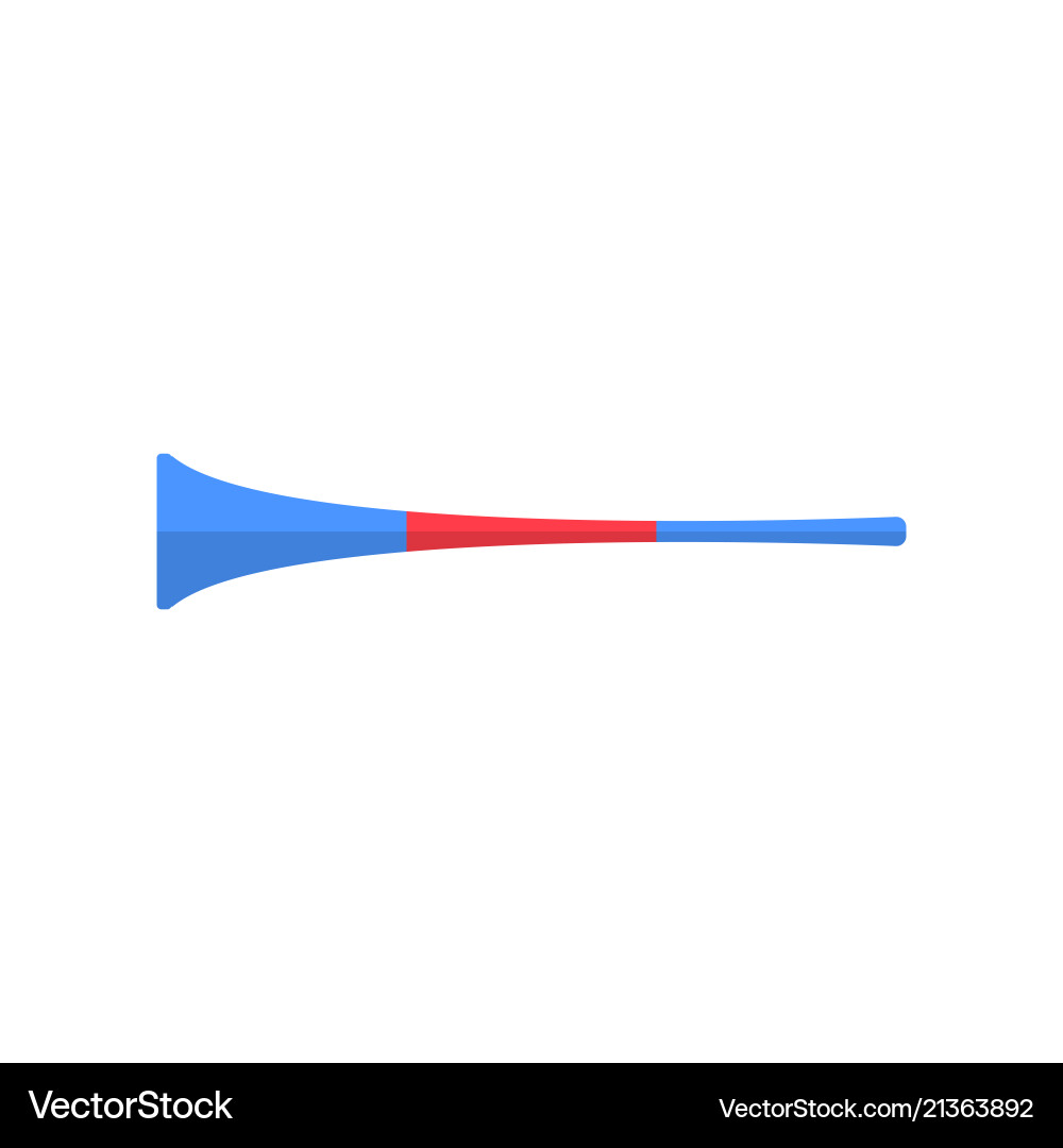 Vuvuzela Fußballfan Horn Fußballspielzeug Vuvuzela Fußballfan Horn Fußballspielzeug vektorbild