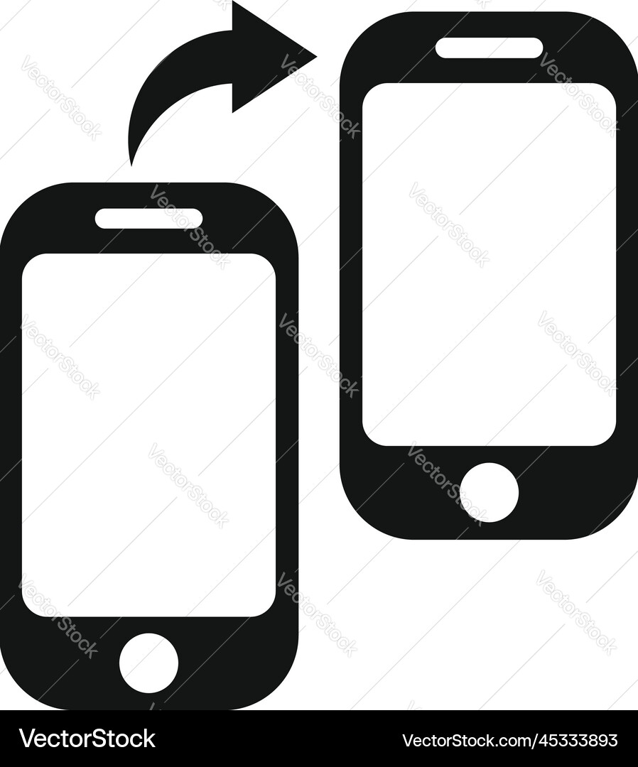 Backup phone data icon simple cloud Backup phone data icon simple cloud vector image