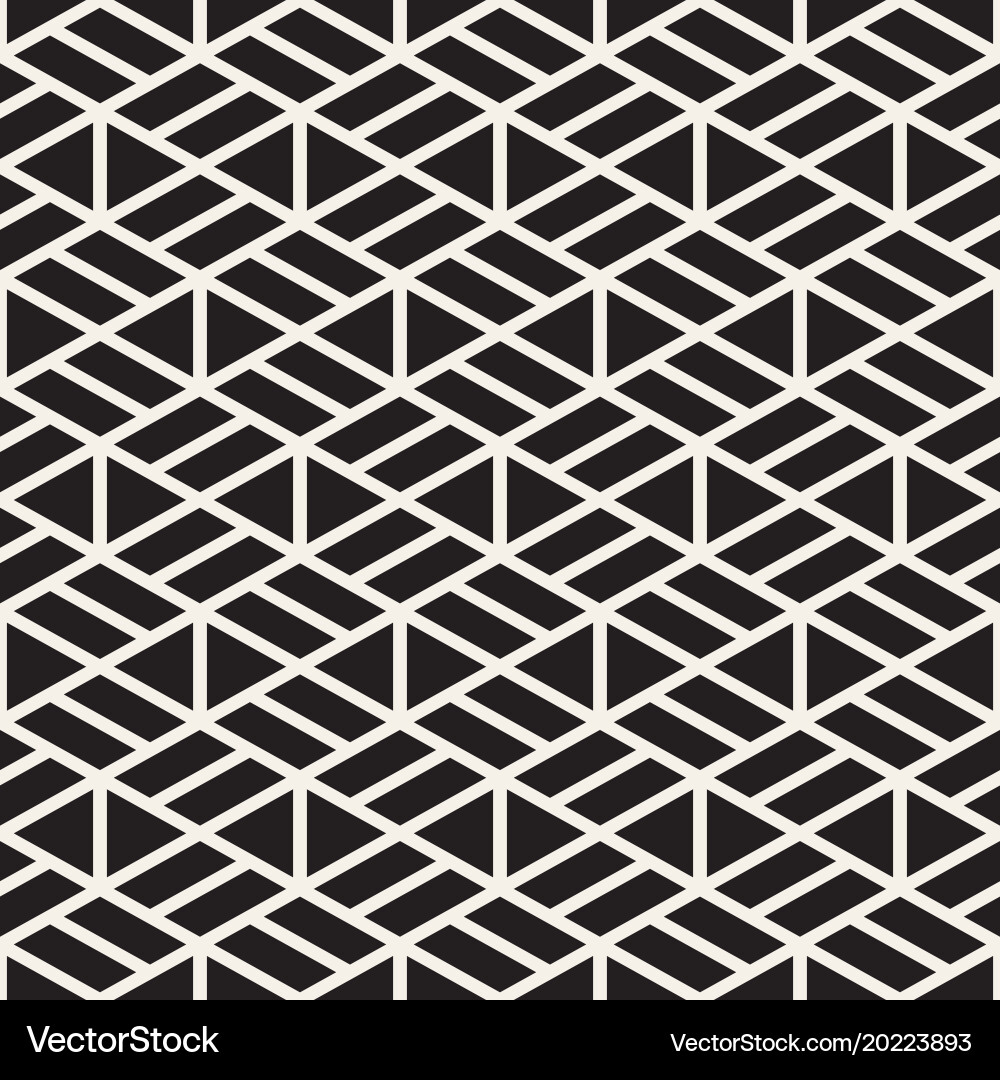 Modern Geometric Stripe Pattern vector image