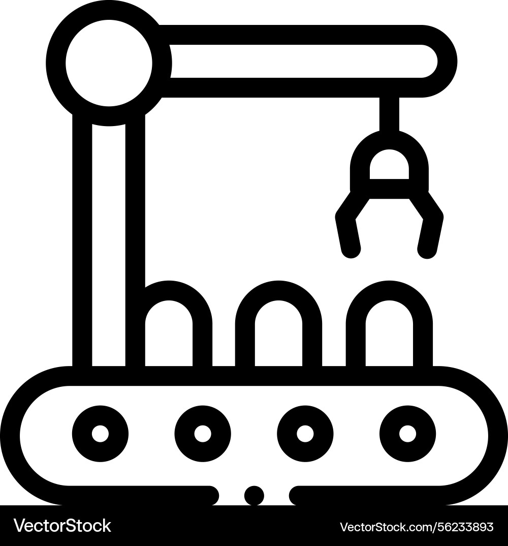 Picker icon thin linear style design isolated Picker icon thin linear style design isolated vector image