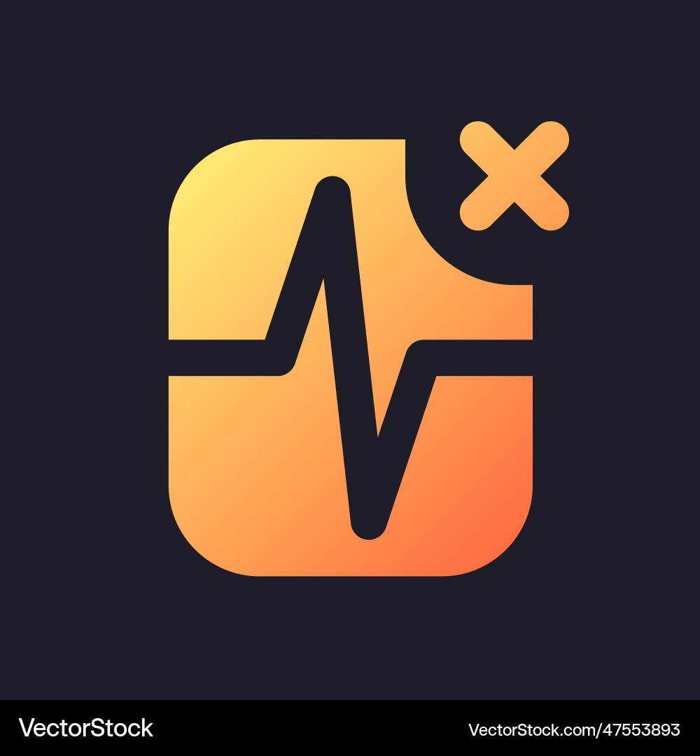 Removed pulse animation orange solid gradient ui Removed pulse animation orange solid gradient ui vector image