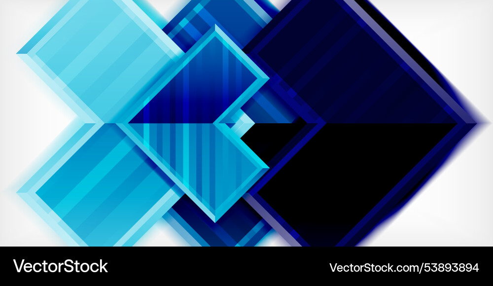 Arrow symbols created with 3d effects and line Vector Image