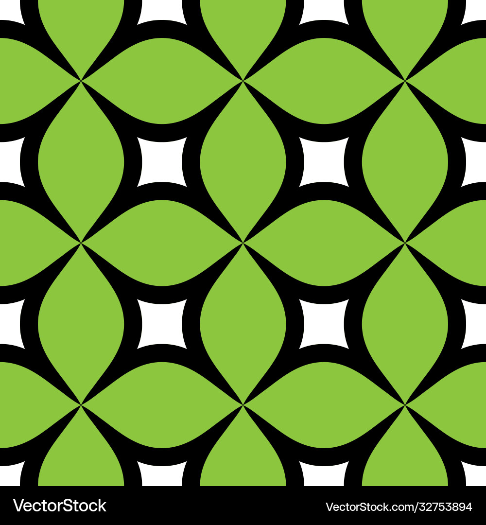 Linear abstract seamless pattern vector image