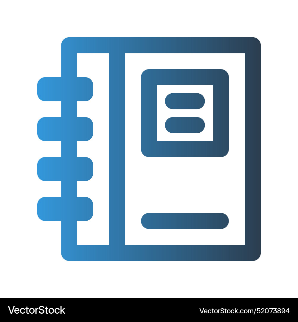 Note outline icon with gradient colors suitable Note outline icon with gradient colors suitable vector image