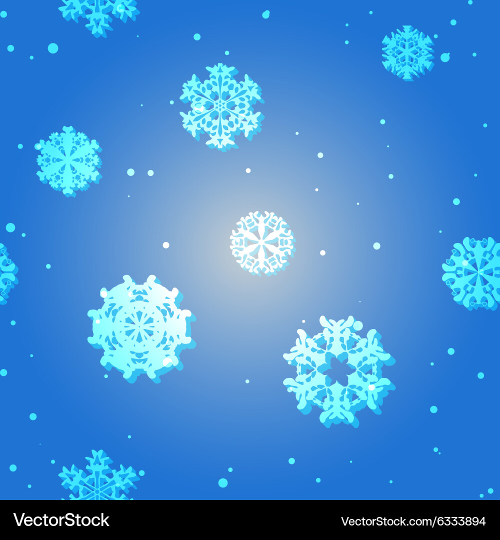 Snowflake pattern texture christmas Vector Image