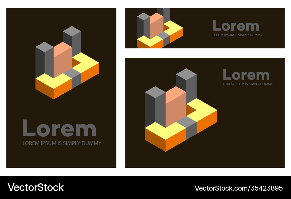 Abstract figures set geometric objects Abstract figures set geometric objects vector image