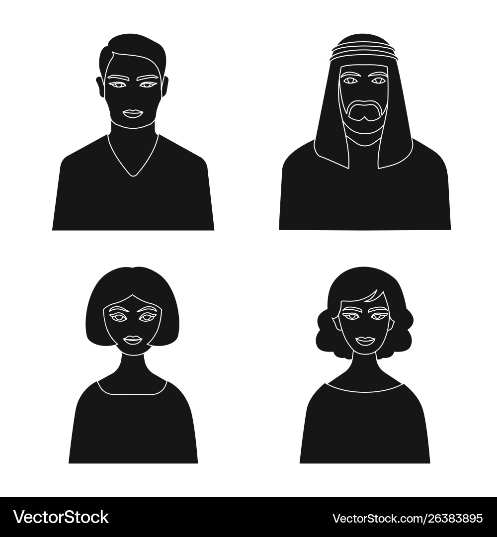 Isolated object photo and character sign Vector Image