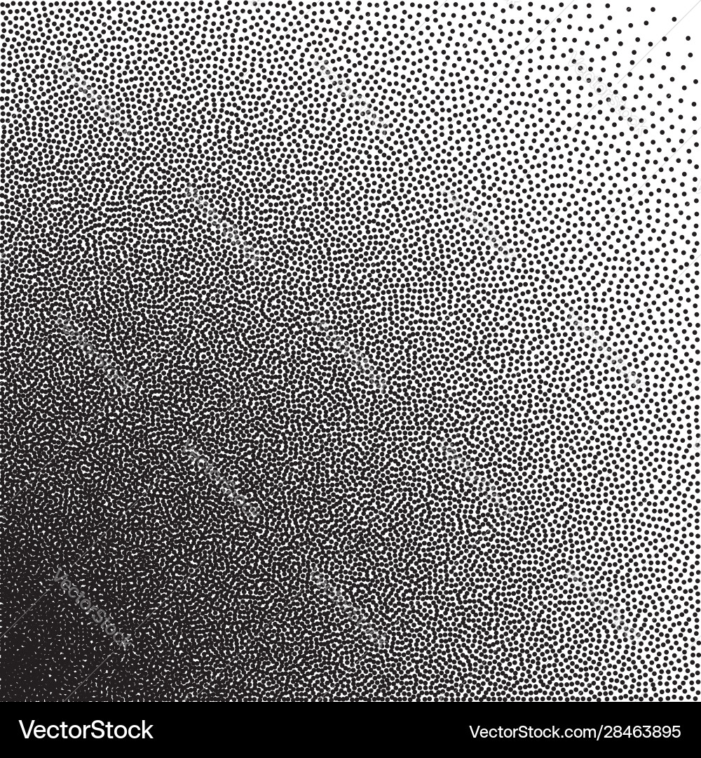 Stochastic raster halftone gradient print Stochastic raster halftone gradient print vector image