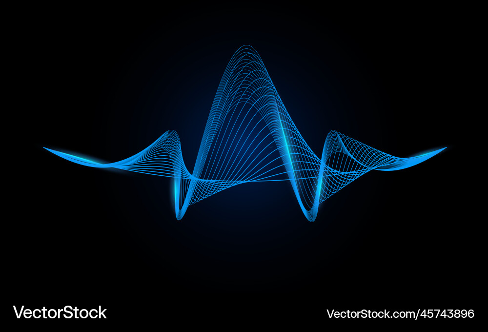 Abstract wave line background with beautiful Abstract wave line background with beautiful vector image