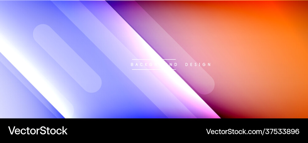 Dynamic lines abstract background 3d shadow Vector Image