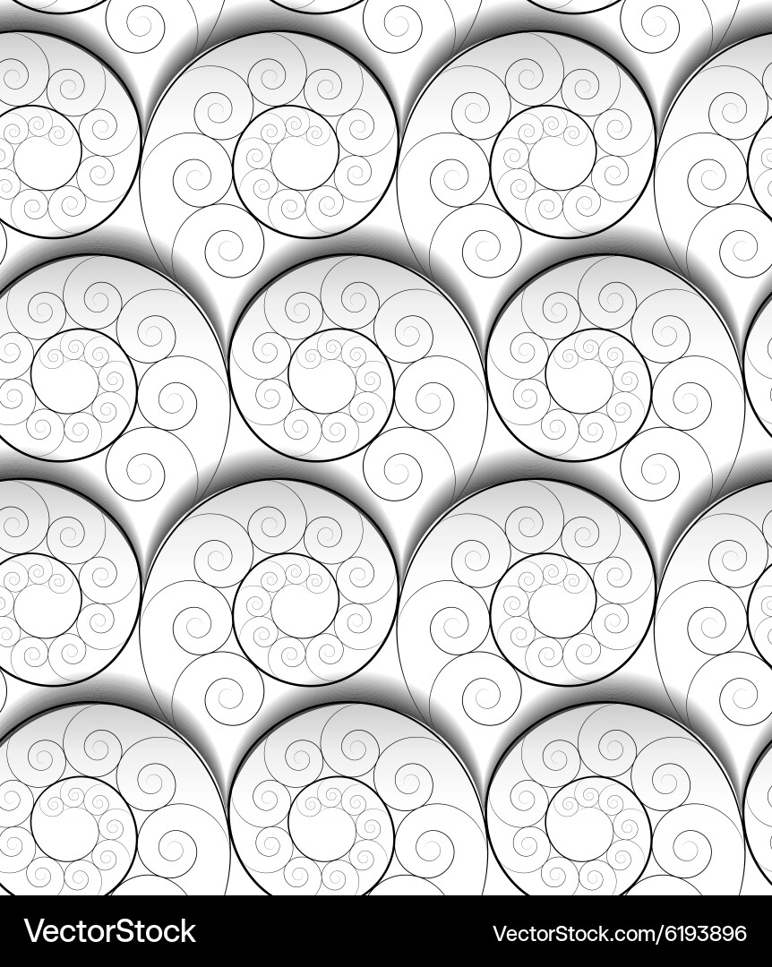Spiral pattern Vector Image