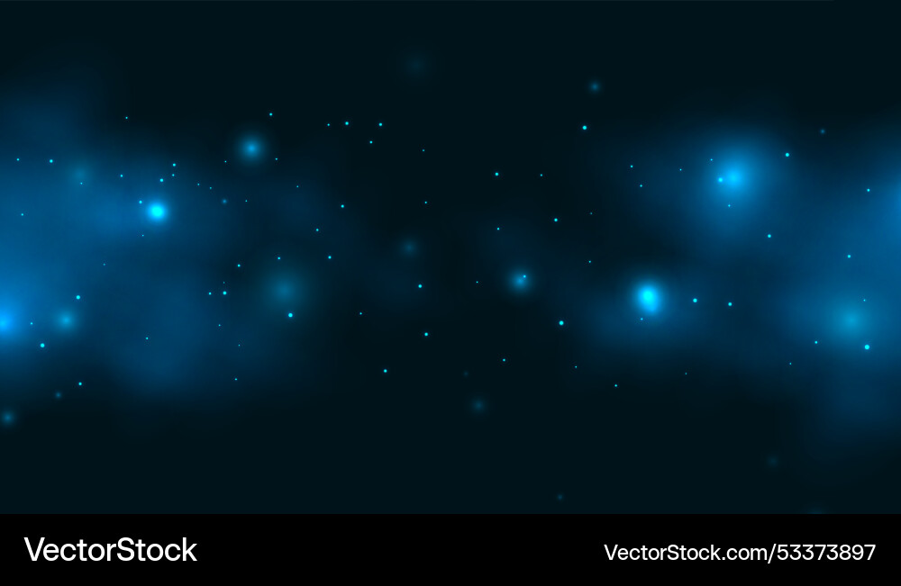 Abstract and shiny stardust particle background Vector Image