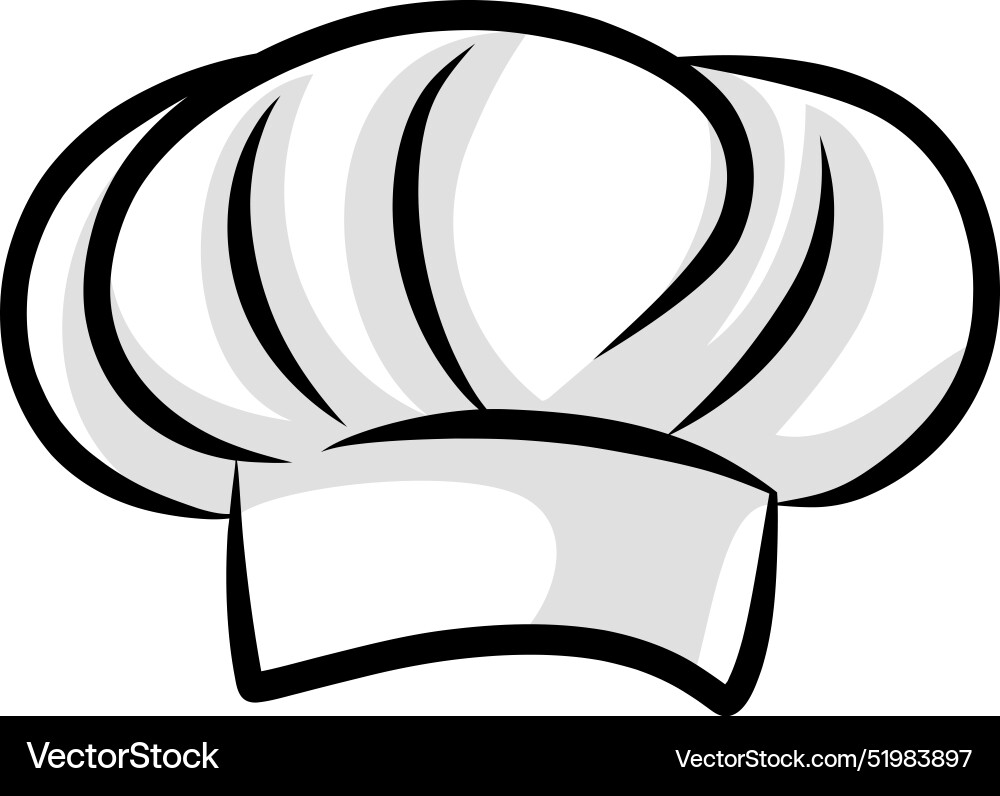 Chef hat cap icon Royalty Free Vector Image - VectorStock
