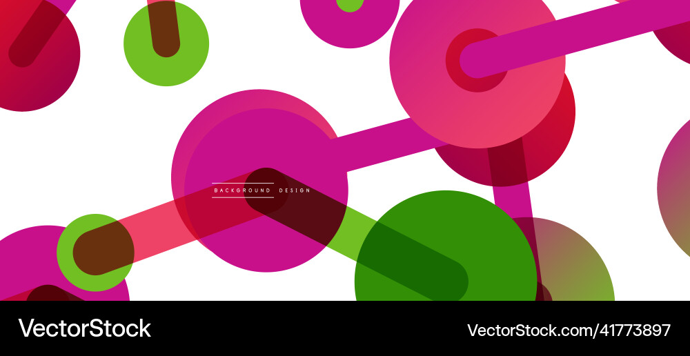 Network concept abstract background dots Vector Image