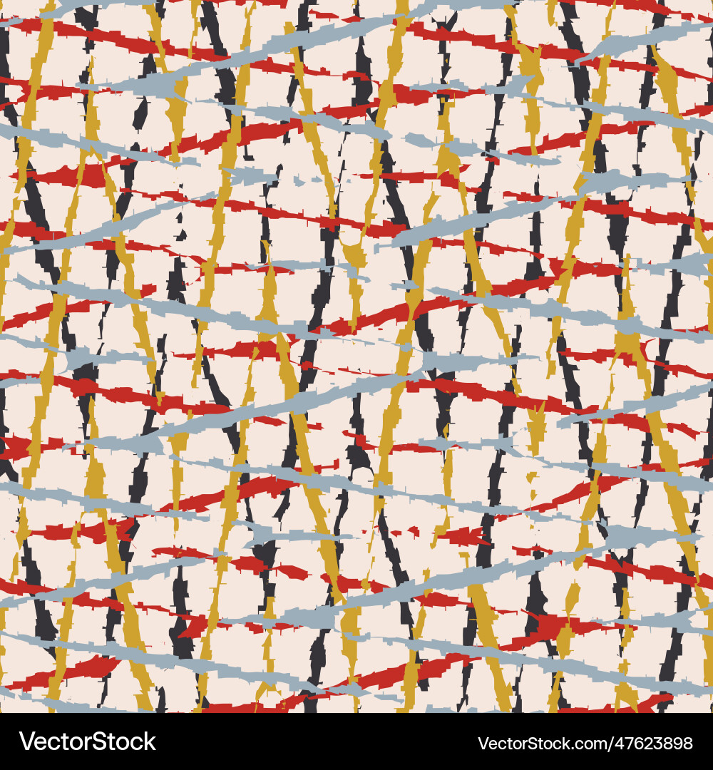 Colorful Splatter Textured Pattern vector image