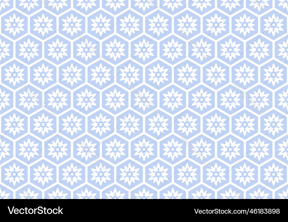 Seamless hexagons pattern Vector Image