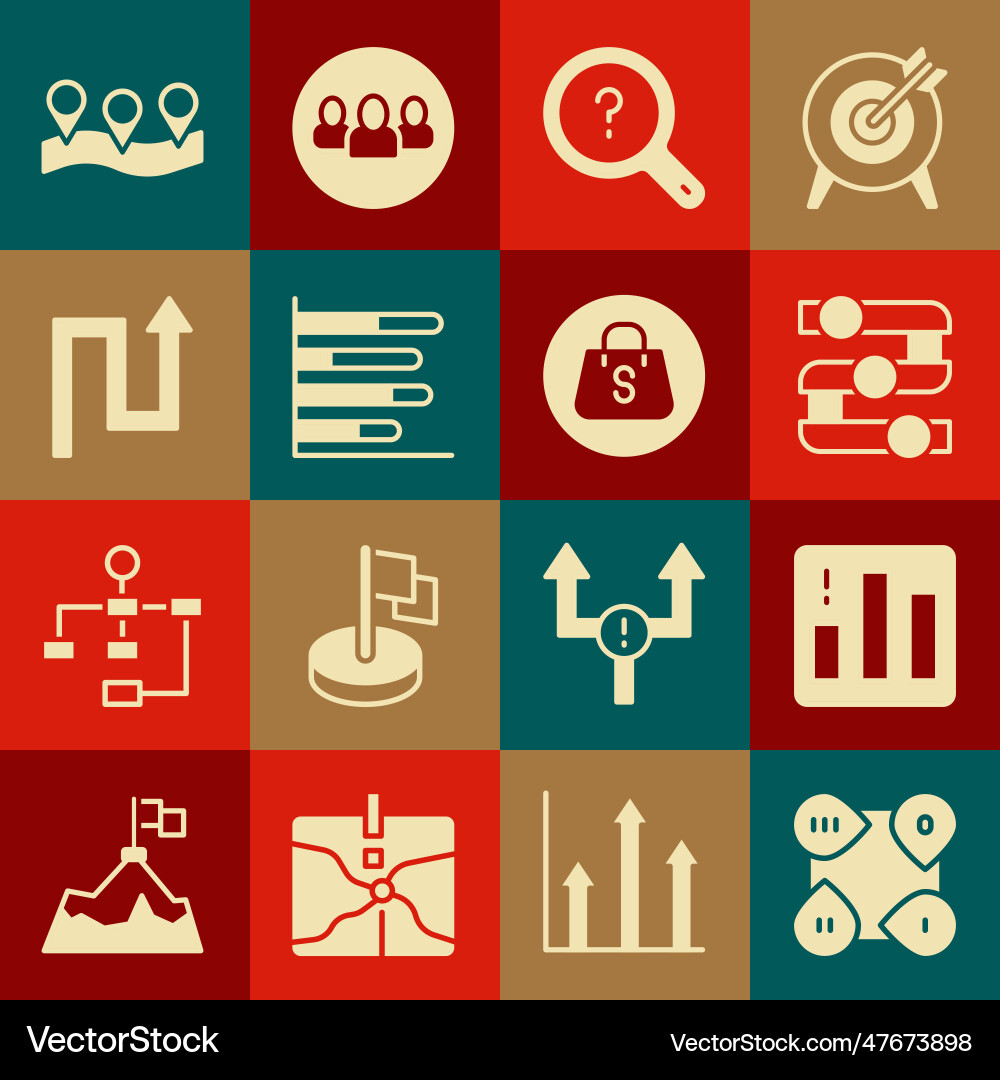 Set infographic element pie chart Set infographic element pie chart vector image
