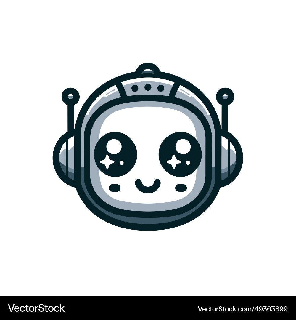 Process automation software monochrome line logo Process automation software monochrome line logo vector image