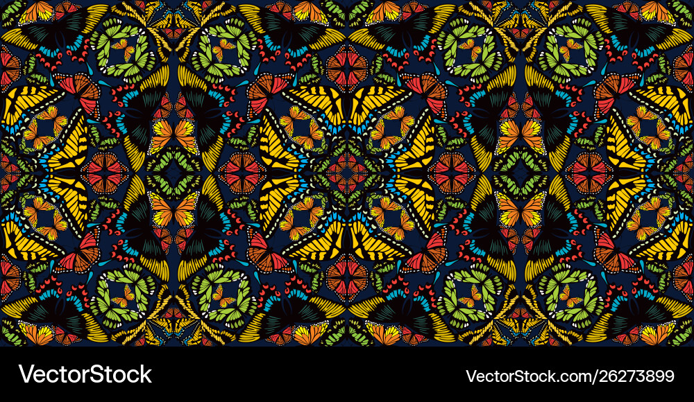 Seamless pattern from various colored Seamless pattern from various colored vector image
