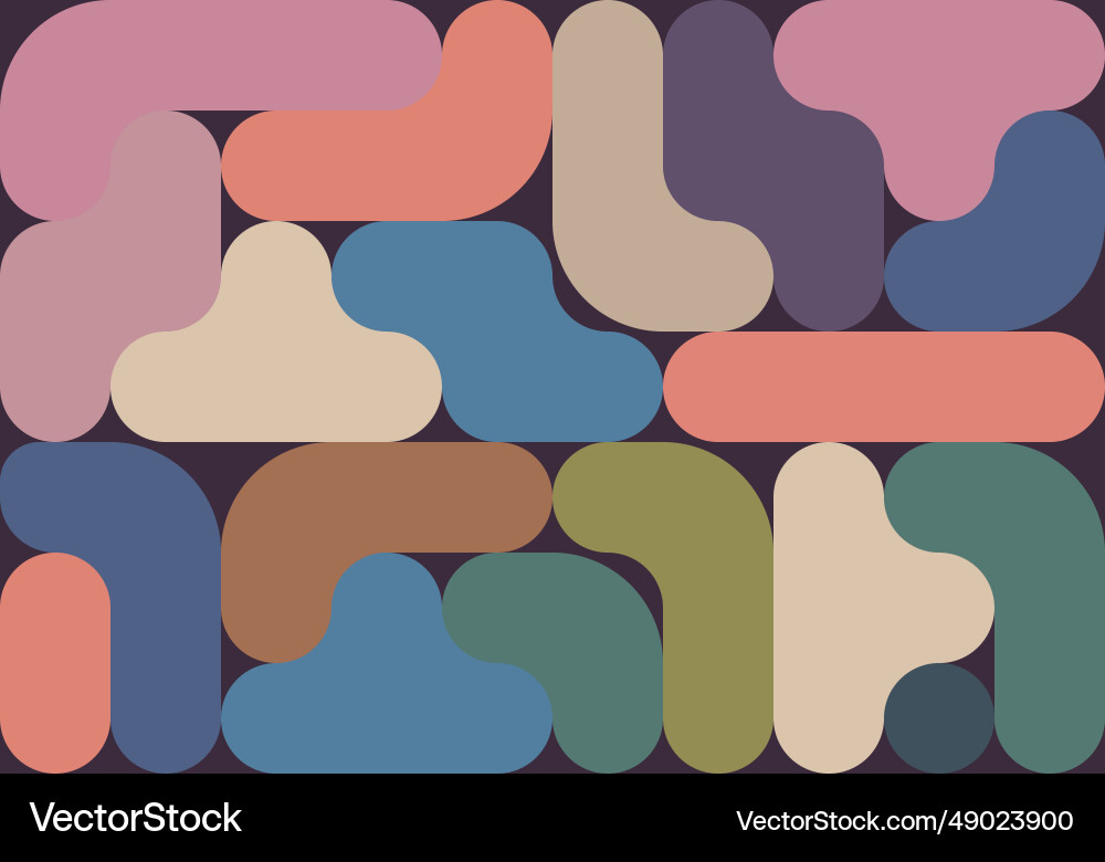 Abstract background with puzzle bricks Vector Image