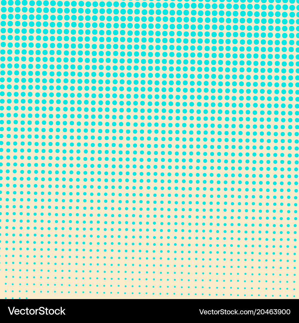 Abstract colorful halftone dots horizontal vector image