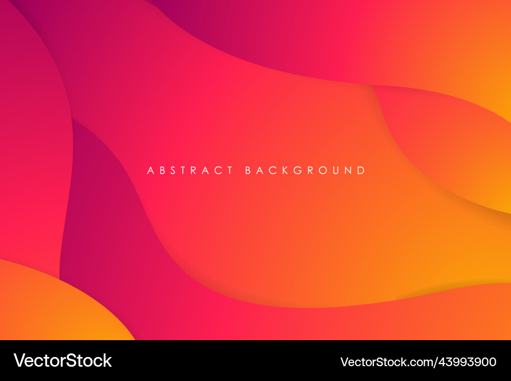 Abstract dynamic wave gradient background Vector Image