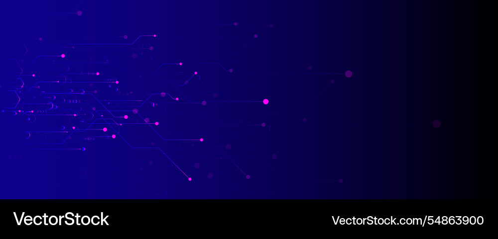 Abstract technology and science circuit background Abstract technology and science circuit background vector image